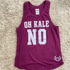 Women’s Victoria’s Secret Oh Kale No Gym Tank